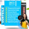 DecoBella Pot Lid Holder with 6 Compartments, Ergonomic, Space-Saving Kitchen