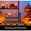 KOABY LED Tea Lights, 24 Pack Flickering Flameless Tea Lights,