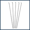 VekAuto 40 Pcs 14G J Bend 228mm Bike Bicycle Spokes
