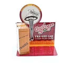 A Christmas Story Fra-Gee-Lay Candy Filled Crate (2 Crates)