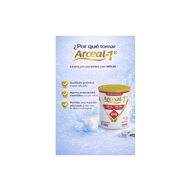 Arceal 1 Suplemento Alimenticio Orina Jarabe De Arce (msud)