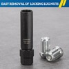 10 Spline Lug Nut Key, TA20-19/21 Lug Nut Socket Compatible