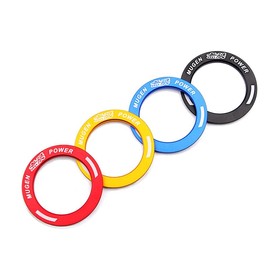 Onami CIV62-BK Honda Civic Engine Start Ring Interior Panel Interior Parts Accessories Honda 10th Generation CIVIC FC1/FK7 Aluminum 1P [Black]