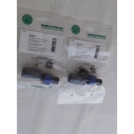 Neutrik Brand New Neutrik NL4FX Locking Four-Pole High-Load Speakon Connectors lot - 10 Pack