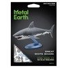 Metal Earth Fascinations ME1008 Metal Construction Kits - White Shark