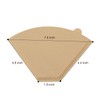 100pcs Disposable Coffee Paper Filters Compatible with Cuisinart Coffee Maker