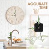 peaceking Clock Movement Mechanism with Luminous Hands - Silent Quartz