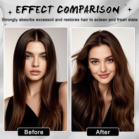 CAHIUYOA Dry Shampoo Spray Volumizing Dry Shampoo for Women & Men,Natural and Refresh Powder Spray Shampoo with Rice Starch & Hydrolyzed Rice Extract for All Hair Types,7.61 oz