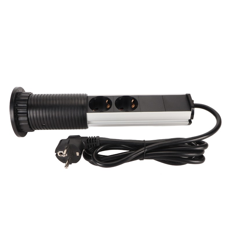 Pop Up Outlet for Countertop Retractable Recessed Pop Up Power
