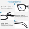 firstsense Gafas de lectura para mujer y hombre, con bisagra