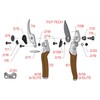 FELCO Model 8 Elite Secateurs Ergonomic Design LRG hands Hardened
