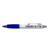 Tongue in Peach Funny Novelty Push Pen Gift | Ballpoint