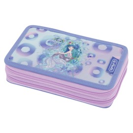 herlitz Filled Double Case 23 Pieces Mystic Mermaid, Mystic Mermaid, Pencil case