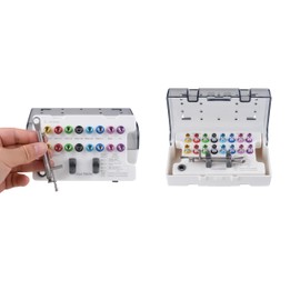 Implant Colorful Prosthetic Universal Kit Adjustable Value of 10-70Ncm Repair Tools with 16 Screwdrivers