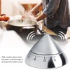 Fashionable Stainless Steel 60 Minutes Count Down Mechanical Cooking Timer