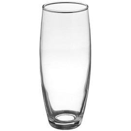 Luminarc Cachet 9-Ounce Stemless Flute Glasses, 12 Pack, Clear, 2.0