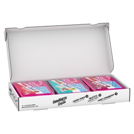 SweeTARTS Ropes Candy, Variety Box, Soft and Chewy, 18 Individually Wrapped 3.5oz Packs, 63 oz
