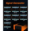 SURLABA Oscilloscope 3-in-1, 2 Channel Oscilloscope with 50 MHz Bandwidth,