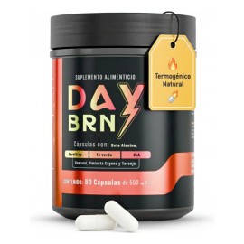 Termognico  L-Carnitina, CLA, Guaran, T Verde, Magnesio, Zinc, Jengibre, Toronja, Beta Alanina  Energa Diaria, Apoyo Metablico, Entrenamiento,...     