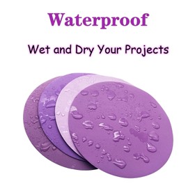 3 Inch 800 Grit Wet Dry Sandpaper, 50pcs Sanding Disc, Hook and Loop Premium Aluminum Oxide Sand Paper for Metal, Wood, Auto