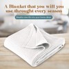 JMR Cozy Waffle Weave Blanket | Cotton Medium Weight Hotel