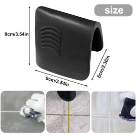 Caulking Finisher Tool, 4Pcs Silicone Caulking Finisher Scraper, Caulk Applicator Tool, Manual Tile Caulking Tool for Grout, Tiles, Wall Tiles, Home Improvement Tools