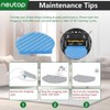 10 Pack Replacement Microfiber Mopping Pads Compatible with Ecovacs Deebot