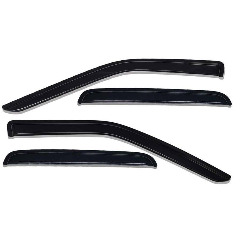 Lightronic Extra Durable Outside-Mount Auto Vent Window Visor, Fits 2002-2007