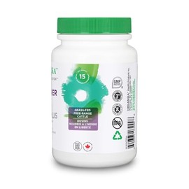 Organika Organika Beef Liver Plus Choline- Sourced from Grass-Fed + Finished Cattle, Pasture Raised, High in Vitamins and Minerals, Supports Liver Function, Energy Levels, and Immunity- 90caps