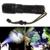 LED Flashlight USB Charging IPX4 Waterproof Aluminium Alloy Intelligent Digital