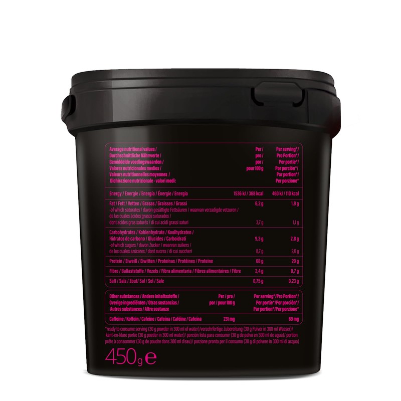 GymQueen GymQueen Proteinkaffee Hazelnut Caramel 450g, High-Protein Kaffee, 20g Eiwei?