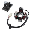 GY6 C110‑6 Magneto Stator Coil Replacement Parts Accessory for Dirt