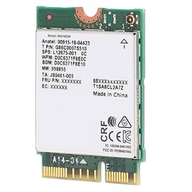 RiToEasysports Tarjeta WiFi, Velocidad 433Mbps Doble Banda 2.4G 5G Adaptador M.2 Interfaz para Escritorio for Gaming Oficinas Hogar Usuarios Domésticos