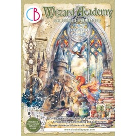 Ciao Bella Junk Journal & Ephemera Book Wizard Academy A4 Design Paper Scrapbook Greeting Cards Gift Packaging DIY Crafts