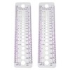 2 pieces braid, ruler, DIY braided accessories, plastic ruler, measuring
