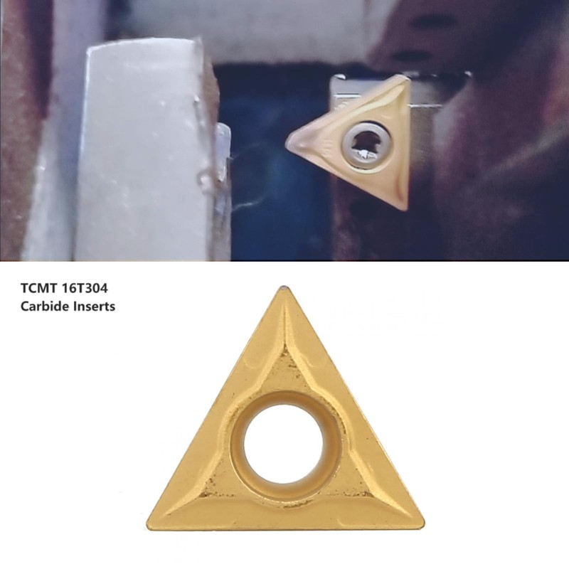 TCMT 16T304 Triangular Carbide Carbide Blade Inserts CNC Turning Tool