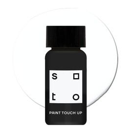 soto White Paint Touch Up, Appliance + Porcelain, High-Gloss Finish (No. 01 Perfect White) - 10 Milliliters of Enamel + Bathtub Repair for Tub, Tile, Appliances, Interior/Exterior