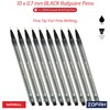 NATARAJ Mist Fine Tip Soft Smooth Ballpoint Pens (10 x