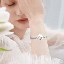 Teacher Appreciation Gifts,End of Year Teacher Gifts Ideas Thank You Teachers Appreciation Retirement for Women for Men from Student Summer Gift Graduation Easter Mothers Day Christmas Chain Bracelet