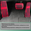 Rxmgf Brake Foot Rest Pedal Cover Gas Accelerator Pedal Cover