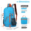 BEIJITA 20L Lightweight Foldable Backpack Small Hiking Backpack Travel Camping
