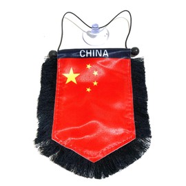 China Chinese flags for Cars accessories rearview hanging flag Homes Gifts flags Quality Made Mini Banners