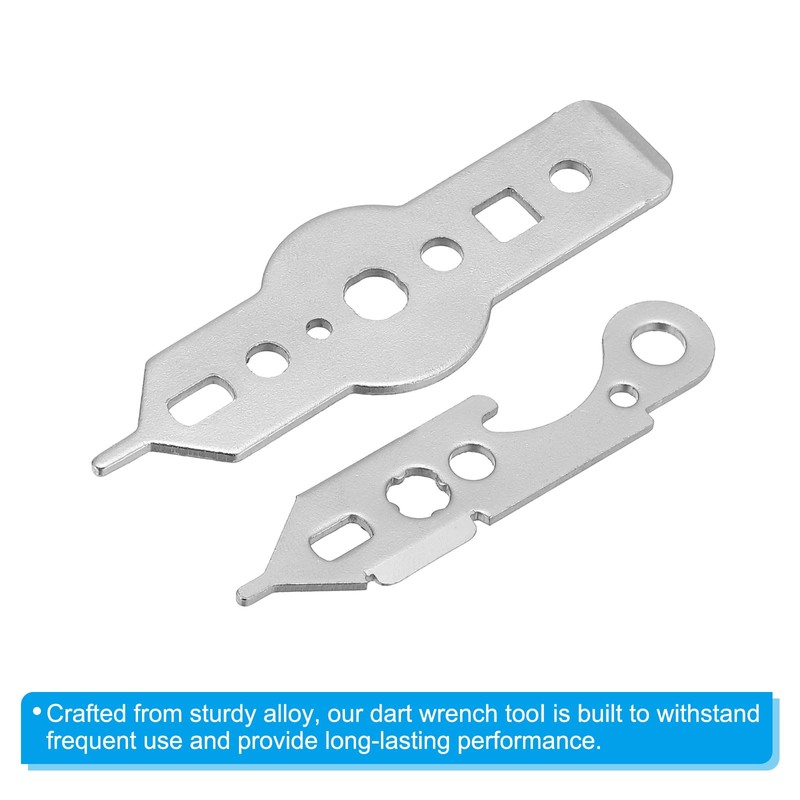 PATIKIL Dart Wrench Tool Set, 4 Piece Multi-Purpose Dart Accessories