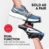 Peloton in Sneakers - Dual Function Toe Cages for Peloton
