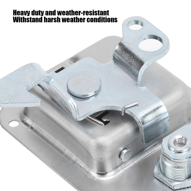Car Door Lock T Shape Stainless Steel with 2 Keys