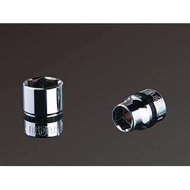 京都機械工具 (KTC) Socket, Corners nepurosu NB3 – 13/16 Bayonet Corner: 9.5 mm X Length: 28 mm X Small: 13/16 in.