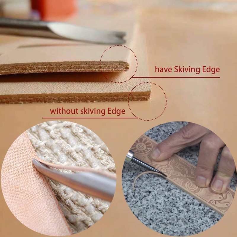 Leather Edge Beveler Skiving Tool Leather Craft Keen Edge Skiver