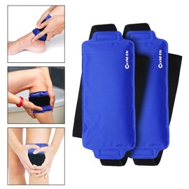 Ice Pack Wrap for Injuries, 2 Packs Reusable Hot Cold Packs Surgery Recovery, Joint Pain, Muscle Soreness,Inflammation,Adjustable & Flexible Cold Ice Pack Wrap for Knee, Back, Elbows, Wrists and Legs