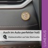 Lunexus St Christopher Car Magnet Ø 2.6cm - Metal, Gold