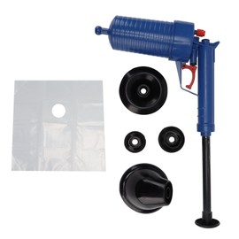 Air Drain Blaster High Speed Airflow High Pressure Toilet Plunger Effort Saving Sink Plunger Gun for Bathroom Kitchen